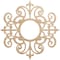 Ekena Millwork Dijon Wood Fretwork Pierced Ceiling Medallion, Alder, 24"OD x 7 3/4"ID x 3/8"T CMWP24X24X0375DIAL - alternate 1